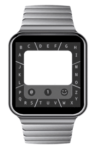 TouchOne Keyboard for smartwatch