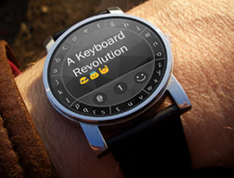 TouchOne Keyboard for smartwatch