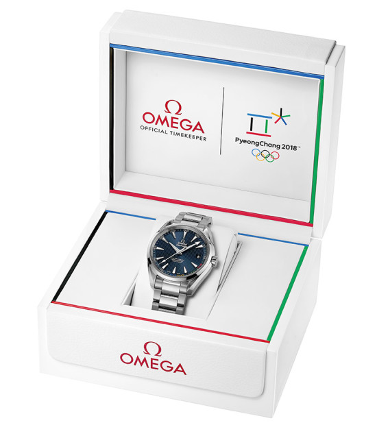 OMEGA Seamaster Aqua Terra “PyeongChang 2018” Limited Edition