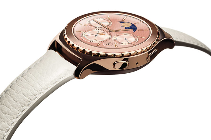 Samsung Gear S2 classic in rose gold