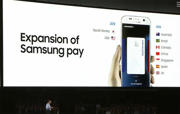 Samsung Pay global expansion