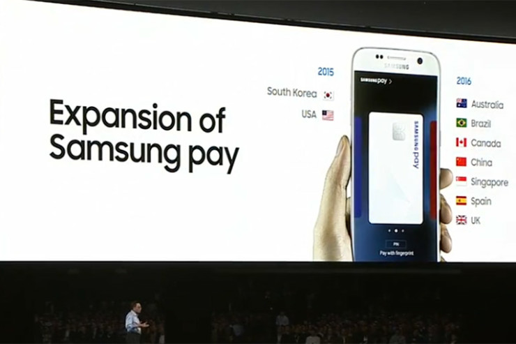 Samsung Pay global expansion