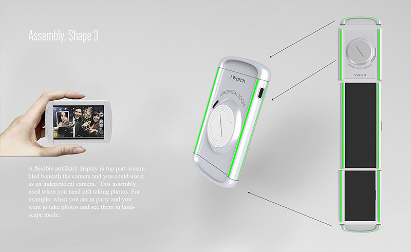 flexible display smartwatch