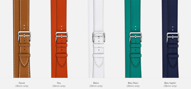 Double Tour Hermès band for Apple Watch