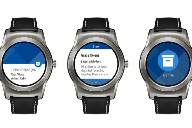 Microsoft Outlook for Android Wear