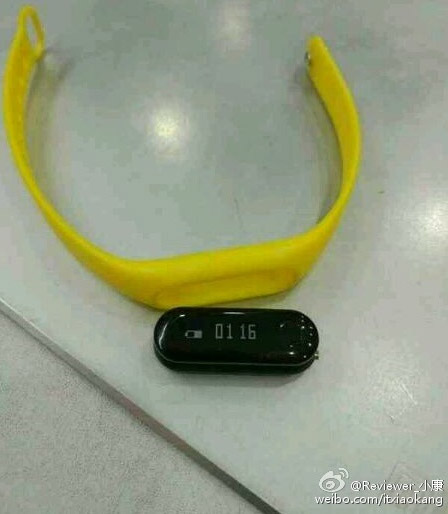 Rumoured Xiaomi Mi Band 2