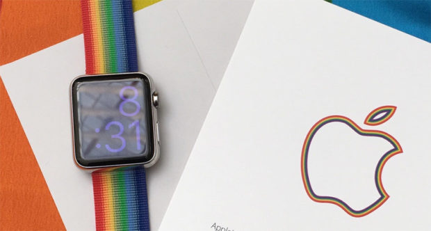 Pride strap for Apple Watch