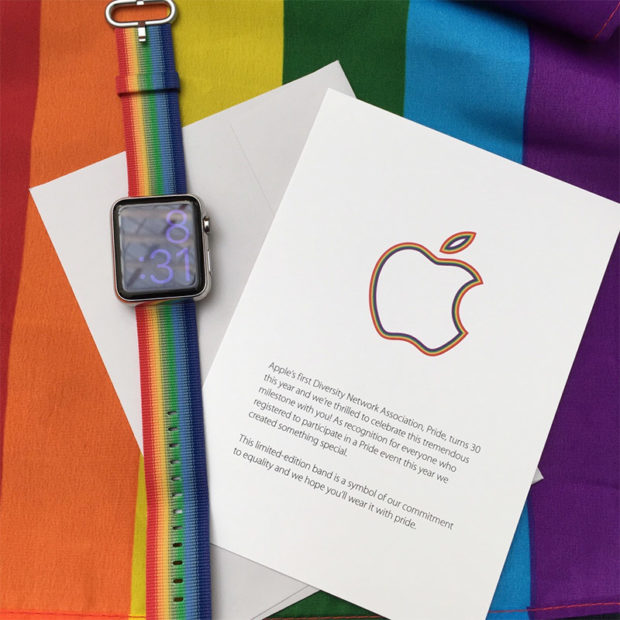 Pride strap for Apple Watch