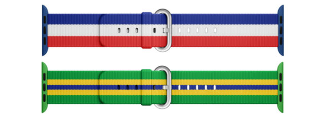 Olympics straps for Apple Watch