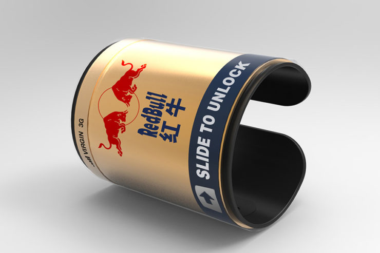 Red Bull Can Phone concept