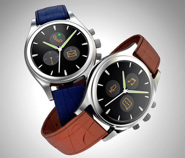 Concept Sunday: Smart watch with analog watch movement  