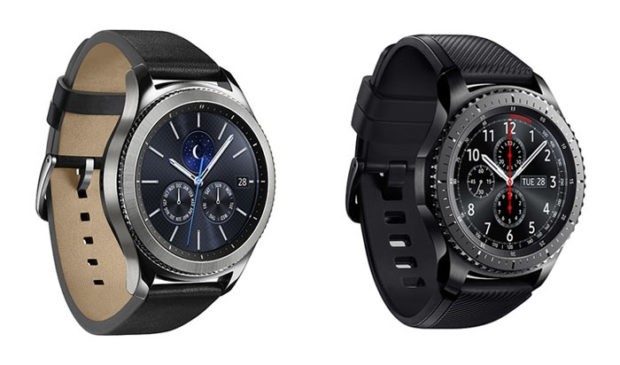 Samsung Gear S3 classic and frontier