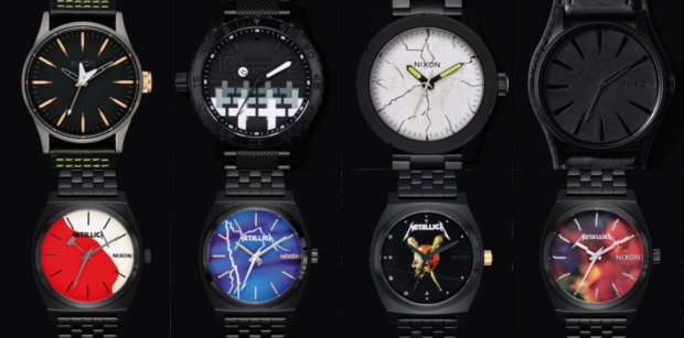 2018 Nixon Metallica watch collection